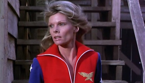 Cathy Lee Crosby as 'Wonder Woman,' 1974