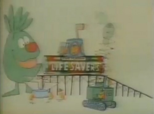 'Suck 'em slow and suck 'em fast. The fun on your tongue is made to last!' (Life Savers, mid-1970s)