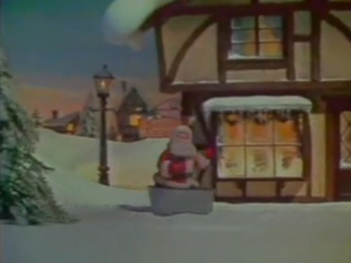 We were so starved for holiday animation that 10 seconds of Santa on a shaver was eagerly awaited. (Norelco, 1978).