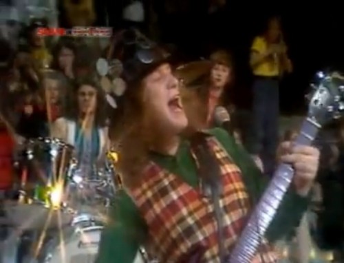'So here it is - Merry Xmas everybody!' Slade, December, 1973