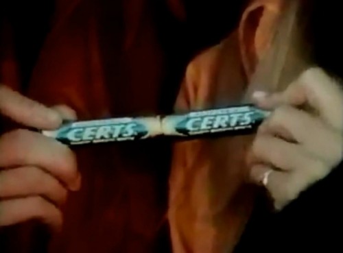 The Certs CLACK! = quality.  (Certs Breath Mints, 1972)