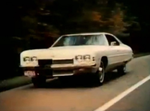 No need to fear wild bear attacks in your new 1972 Chevy Impala