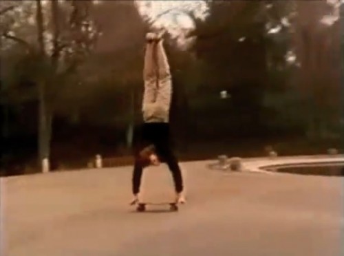 The second skateboard handstand photo I've posted this week. Freestylin'! (Jean's West, 1978)