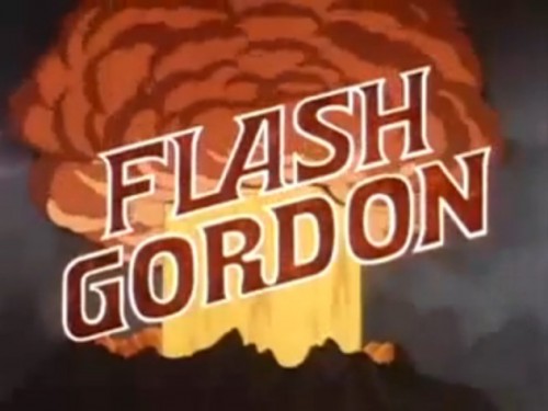 'Blasting off on a desperate mission to save Earth.' ('Flash Gordon,' 1979)