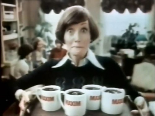There's something in the coffee!!  (Maxim, 1976)
