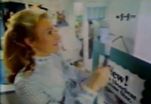Nanny hammers home the point (Juliet Mills for Johnson & Johnson, 1977)