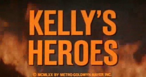 'Kelly's Heroes' trailer title, 1970