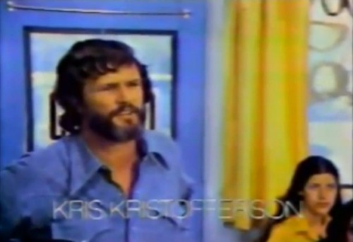 'He thrilled audiences with his electric performance in A Star Is Born.' (Kris Kristofferson, 1977)