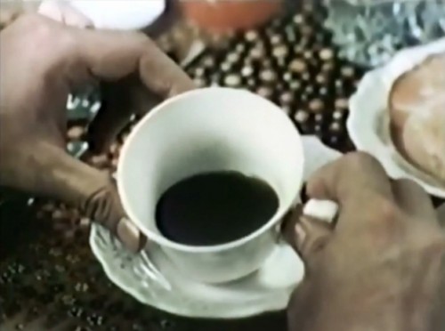 Your morning ration of coffee. (Brim commercial, 1973)