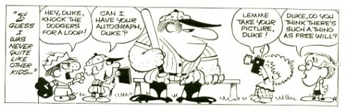 'Inside Woody Allen' comic strip, 1978