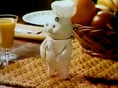 The Pillsbury Doughboy, The most edible mascot of all-time. (1972)