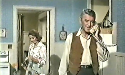 Julie Adams (Martha Howard) and James Stewart (Prof. James K. Howard) in 'The Jimmy Stewart Show'