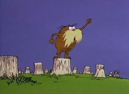 He speaks for the trees! ('The Lorax,' 1972)