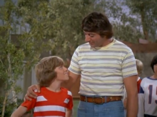 Bobby and Joe are best buddies even after Bobby's wicked deception ('The Brady Bunch,' 1973)