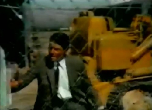 Inspector Lewis Erskine in action on 'The FBI.' (1972)