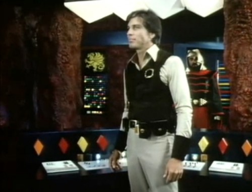 Jason (Craig Littler) and Dragos (Sid Haig)