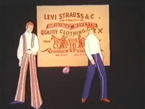 Dacron polyester pals. (Levi's commercial, 1970)