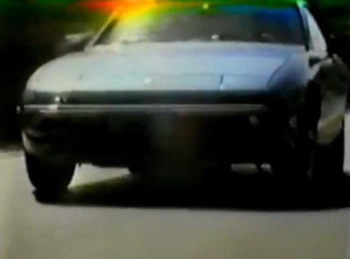 "Who'd ever think that a car that looks like this could get good gas mileage..." (Porsche 924, 1979)