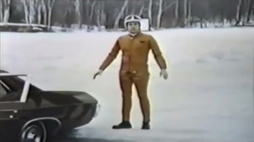 Some of those 70s polyester outfits really went a bit too far (Firestone commercial, 1970)