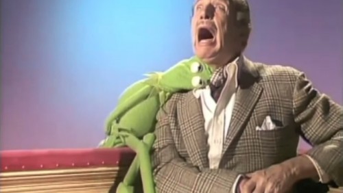 Vincent Price and Kermit the Vampire ('The Muppet Show,' 1977)