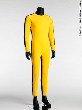 Lee's iconic suit from 'Game of Death,' 1973