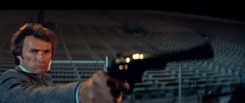 Inspector Harry Callahan and friend ('Dirty Harry,' 1971)