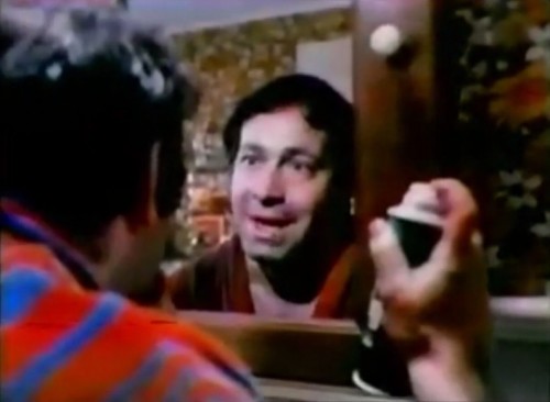 After closer inspection - he shaved his reflection (Edge commercial, 1972)