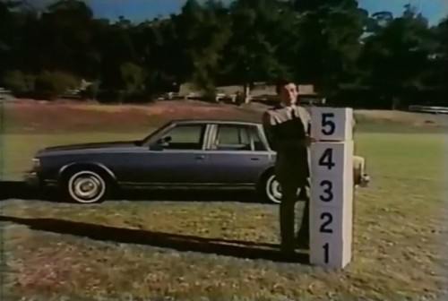 Jerry Orbach stacks up the cubic feet for Chevrolet (1977)