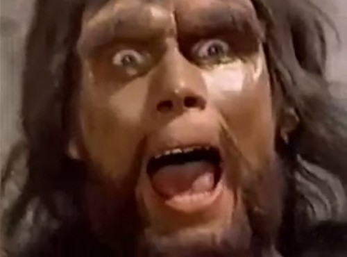 Bok in a somewhat relaxed mood ('Korg: 70,000 B.C.')