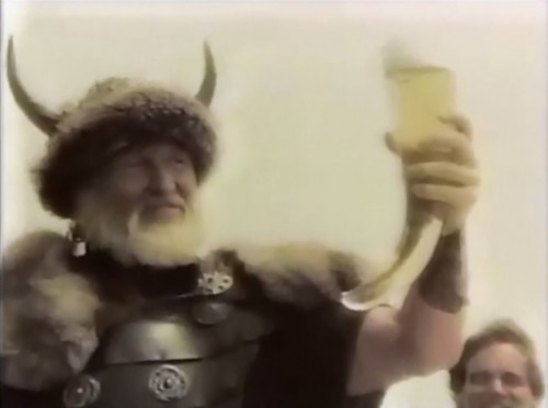 This guy is channeling how I feel deep inside (Tuborg Gold, 1978)