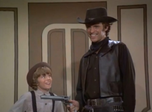 Bobby and his best buddy, Jesse James ('The Brady Bunch,' 1973)