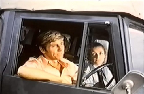 'Born Free': Gary Collins (George Adamson) and Diana Muldaur (Joy Adamson)