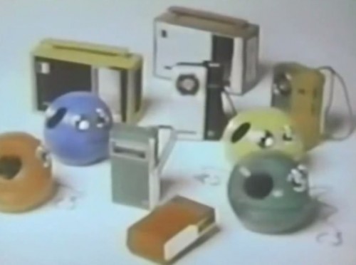 Radios in 'crazy shapes and colors...' (Panasonic commercial, 1972)