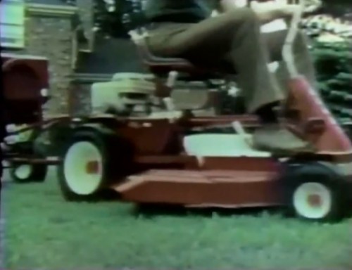 What a dapper Snapper! (Snapper Riding Mower commercial, 1975)