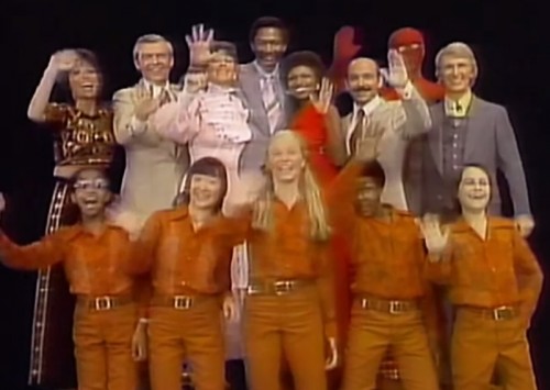 'The Electric Company' cast circa 1976