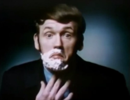 Billy Cunningham says shaving without water ain't bad (Rise commercial, 1971)
