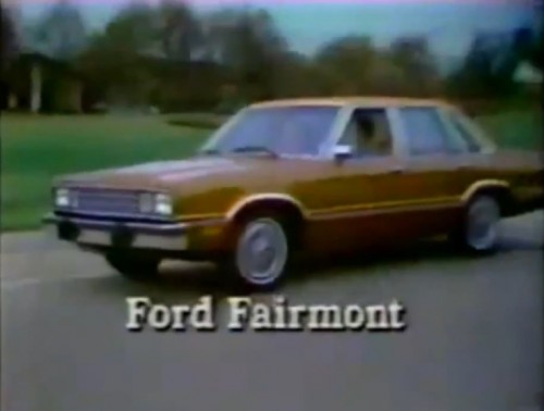 This vehicle just screams "Success" (Ford Fairmont commercial, 1978)