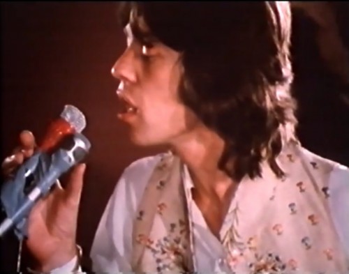 'You got to roll me...' (Mick Jagger sings 'Tumbling Dice,' 1972)