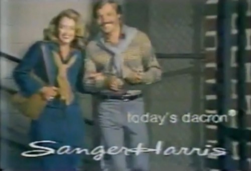 Polyester people love today's Dacron! (Sanger-Harris commercial, 1977)