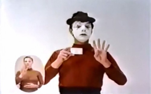 Mime time! (Social Security commercial, 1978)