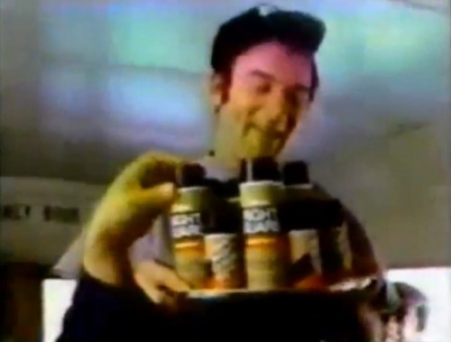 Who ordered the deodorant appetizers? (Right Guard commercial, 1978)