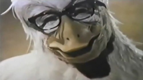 Imagine 'Planet of the Apes' ...with ducks. (Henri Marchant commercial, 1970)