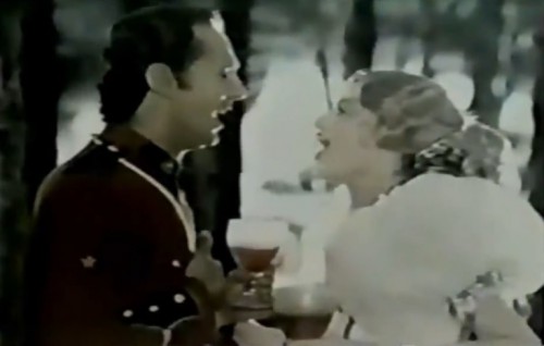 Dudley Do-Right and Nell sing the merits of Cran-Apple. (Ocean Spray commercial, 1974)