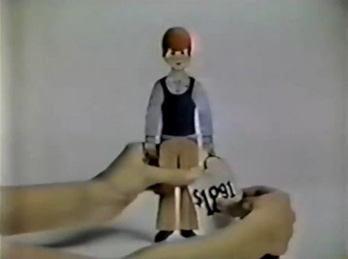 Such a small child. He's so easy to shop for. (JCPenney commercial, 1972)