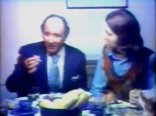 Uncle Harry is about to ruin everyone's dinner. (ALA PSA, 1974)