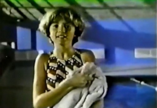 "We need even more training to keep up with those girls from Eastern Europe." (Olympics commercial, 1979)
