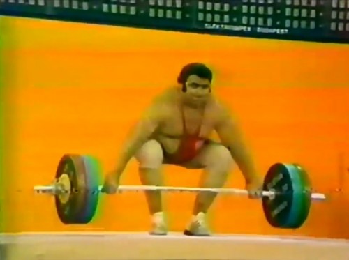 It's Vasily Alekseyev! 'Sports Illustrated' dubbed him 'The World's Strongest Man.' (Olympics commercial, 1978)