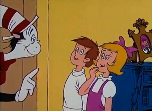 "The way to find a missing something - is to find out where it's not..." ('The Cat in the Hat,' 1971)