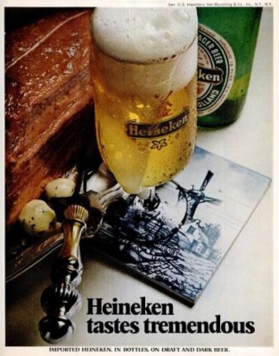 Heineken 'Tremendous' ('LIFE' magazine, Nov. 13, 1970)