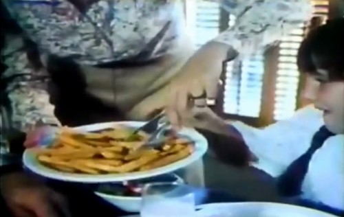 The ketchup thing worked out pretty well. The fries...not so much. (Heinz commercial, 1978)